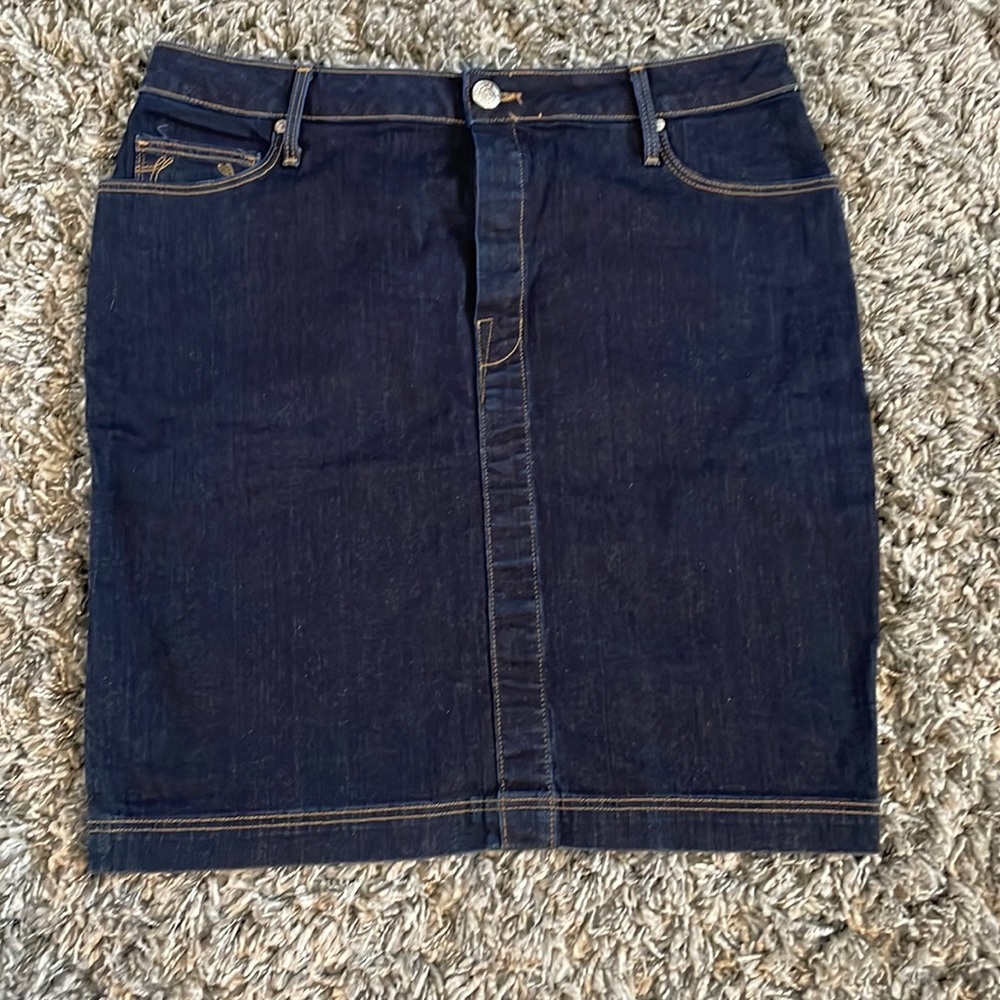 True religion denim skirt